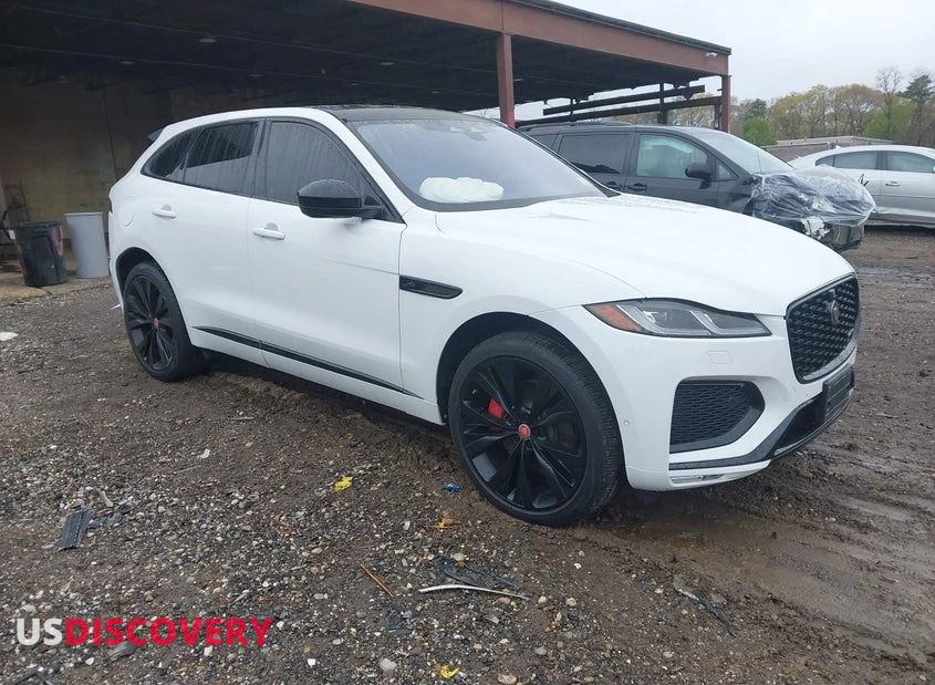 2021 Jaguar F-Pace — Front End — aukcja IAAI iaa cat long island - west medford, ny, 11763 - 1