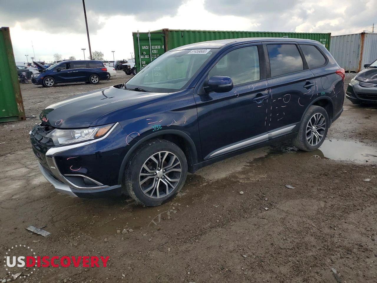 2018 Mitsubishi Outlander — Front End — auction Copart in - indianapolis - 1
