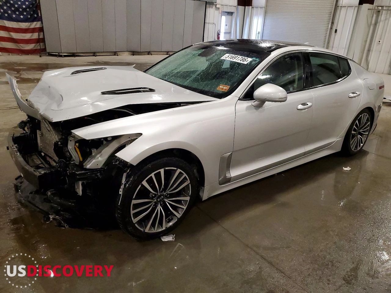 2018 Kia Stinger — Front End — auction Copart mn - st. cloud - 1