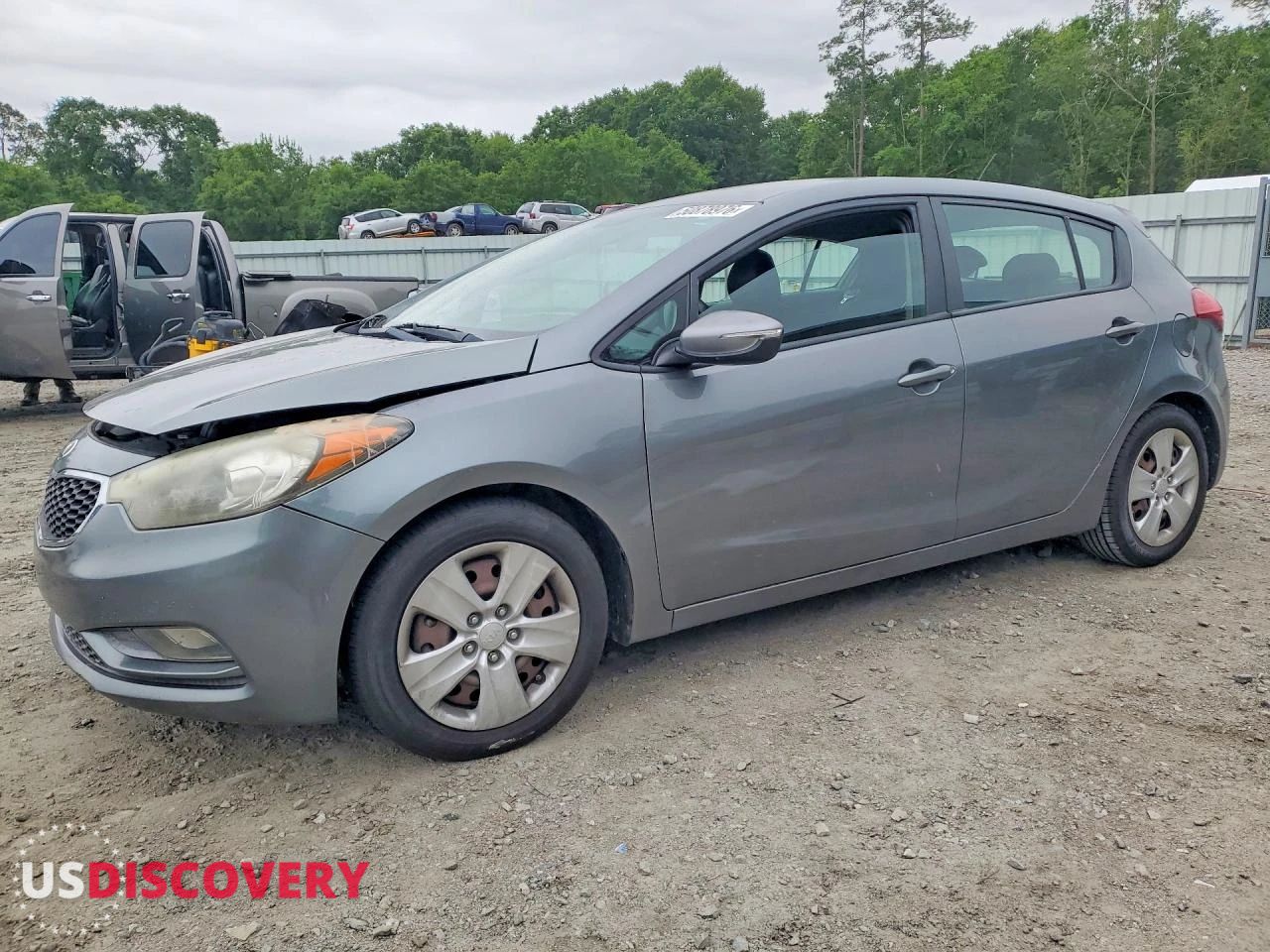 2016 Kia Forte — Rear End — auction Copart ga - augusta - 1