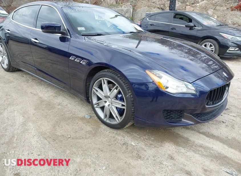 2015 Maserati Quattroporte — Left Front — aukcja IAAI taunton offsite 518 hazel st uxbridge, ma, 01569 508-823-7440 - 1