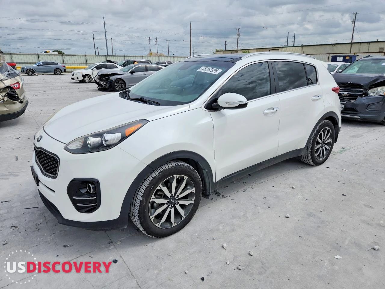 2017 Kia Sportage — Rear End — aukcja Copart tx - ft. worth - 1