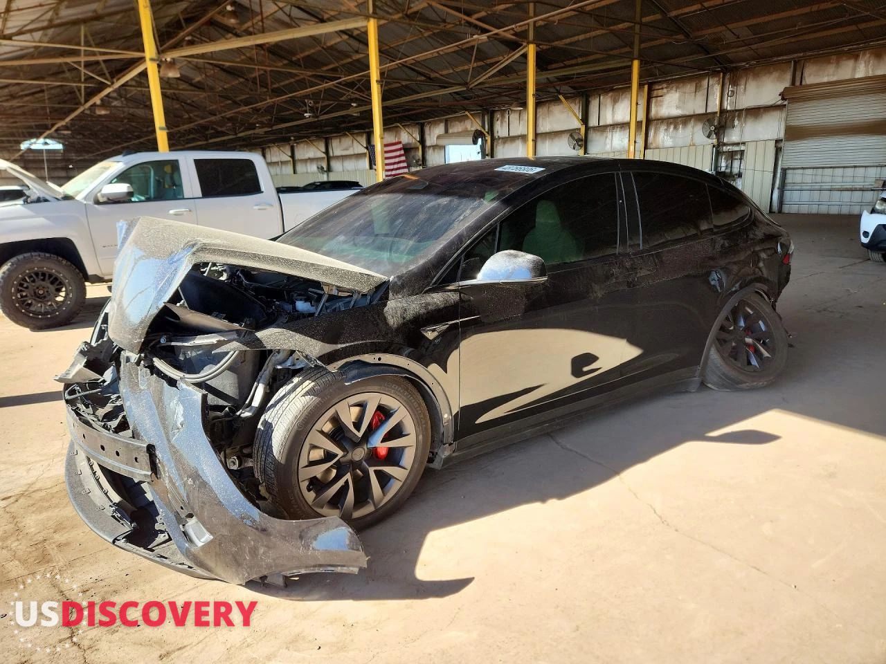 2018 Tesla Model X — Front End — aukcja Copart az - phoenix - 1