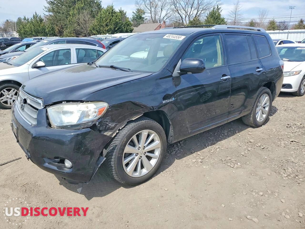 2010 Toyota Highlander — Front End — aukcja Copart md - baltimore - 1