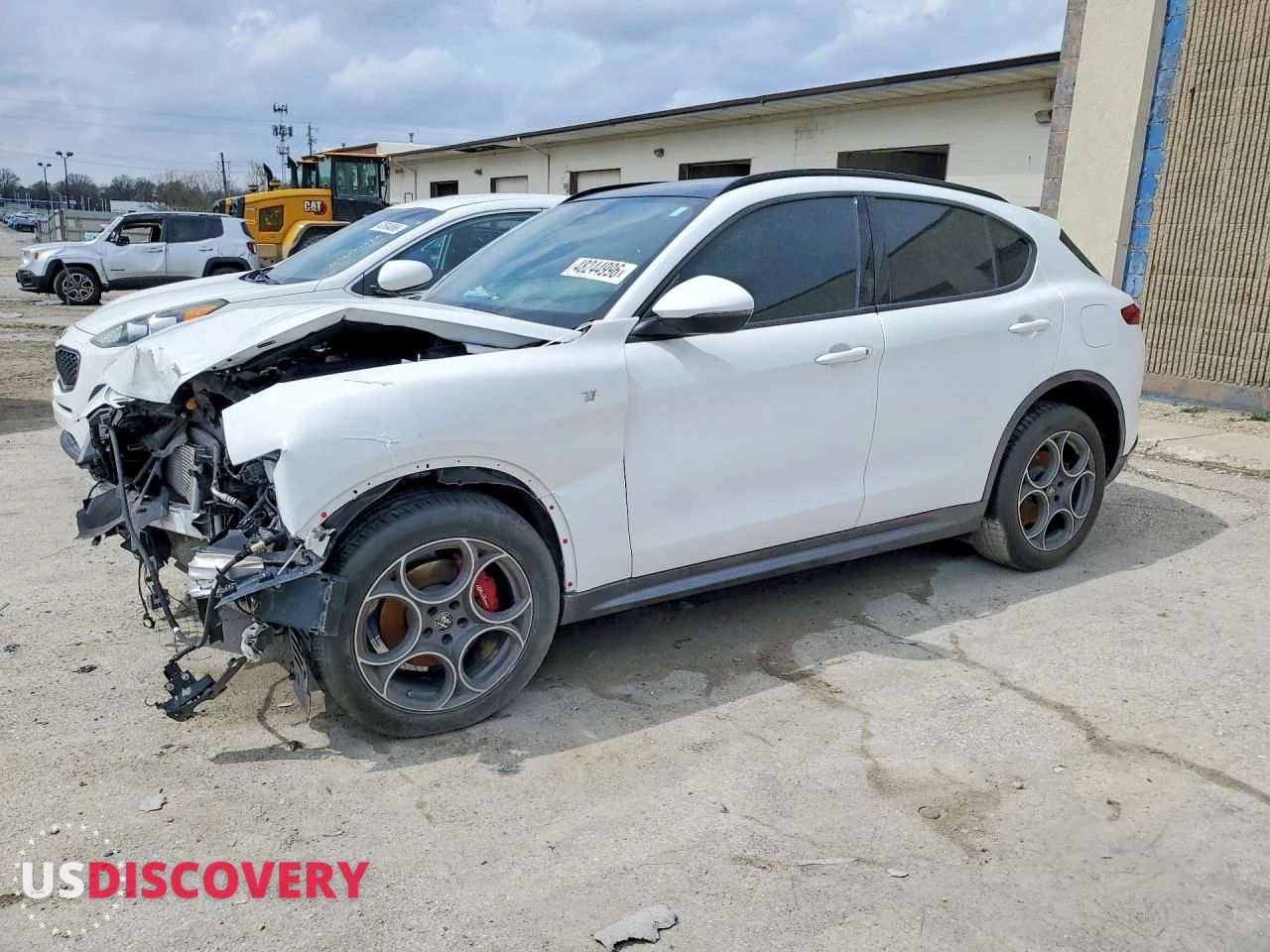 2022 Alfa Romeo Stelvio — Front End — aukcja Copart in - indianapolis - 1