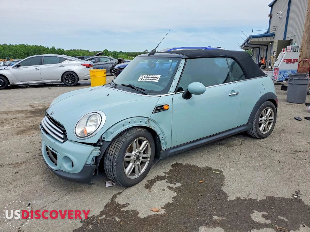 2012 MINI Cooper — Water/Flood — aukcja Copart tn - memphis - 1