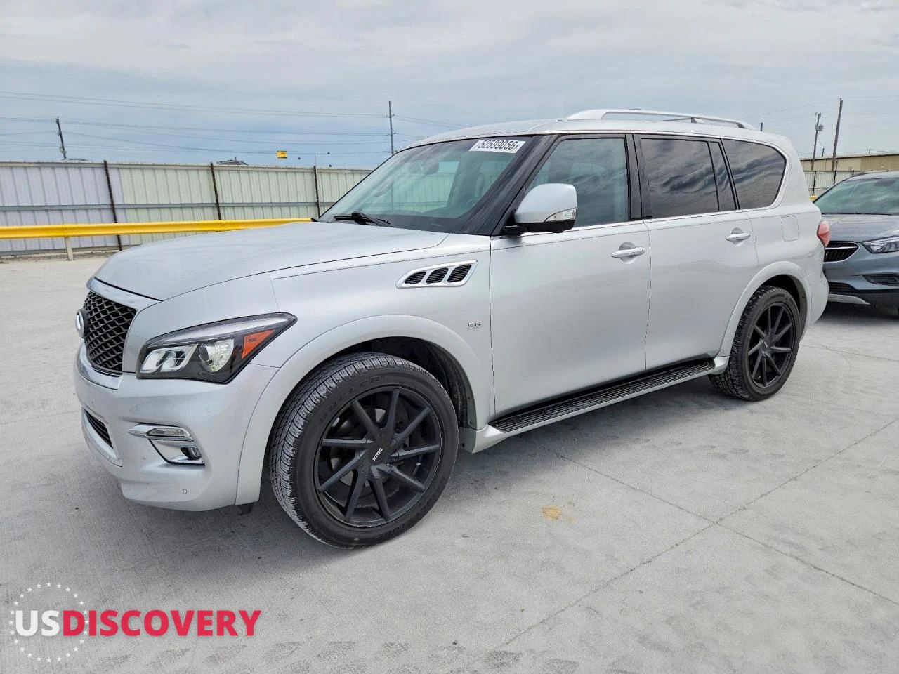 2015 Infiniti QX80 — Hail — aukcja Copart tx - ft. worth - 1
