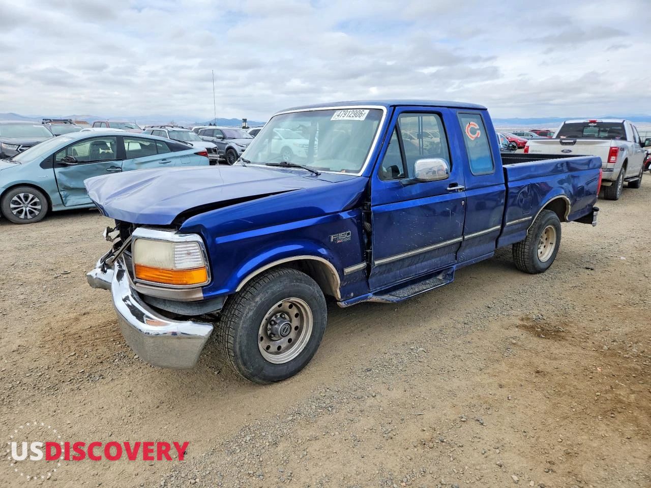 1996 Ford F-150 — Front End — auction Copart mt - helena - 1