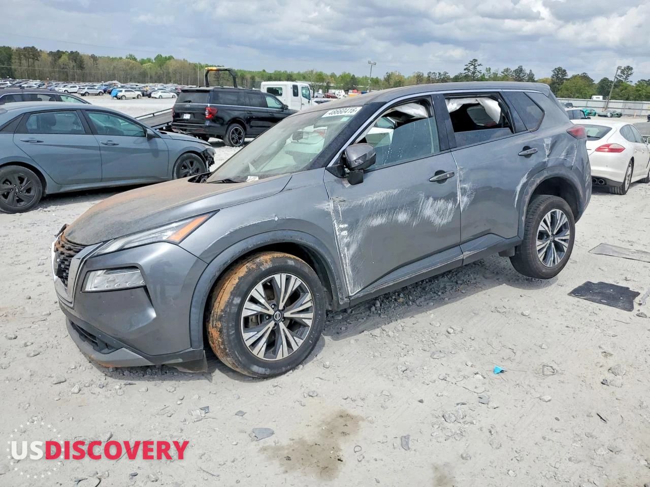 2021 Nissan Rogue — Front End — auction Copart ga - atlanta east - 1
