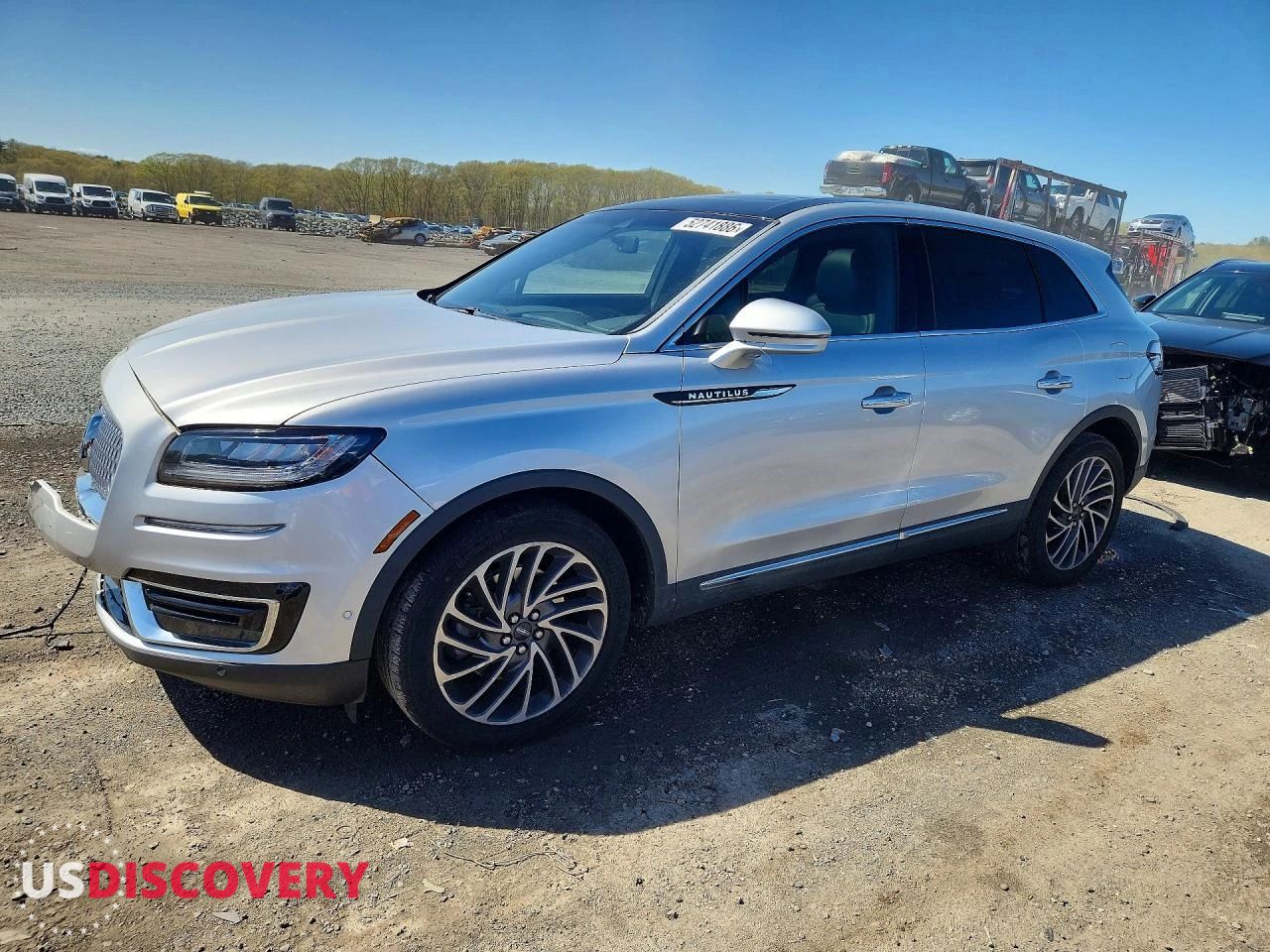 2019 Lincoln Nautilus — Front End — aukcja Copart ma - freetown - 1