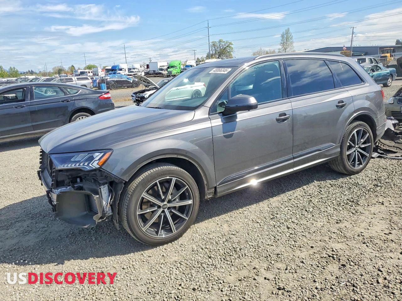 2024 Audi Q7 — Front End — aukcja Copart or - eugene - 1