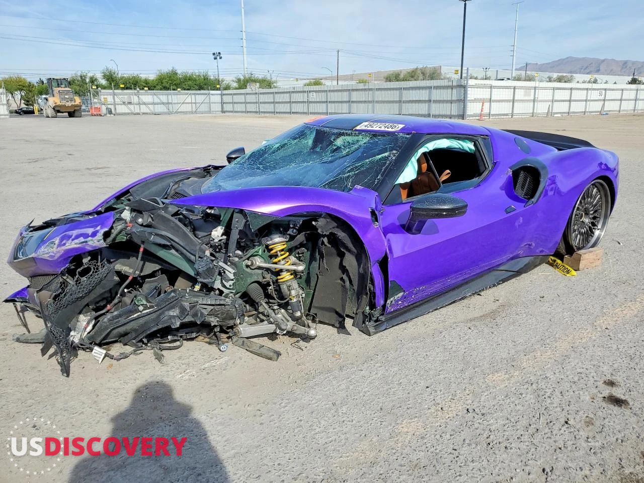 2023 Ferrari 296 GTB — Front End — aukcja Copart nv - las vegas - 1