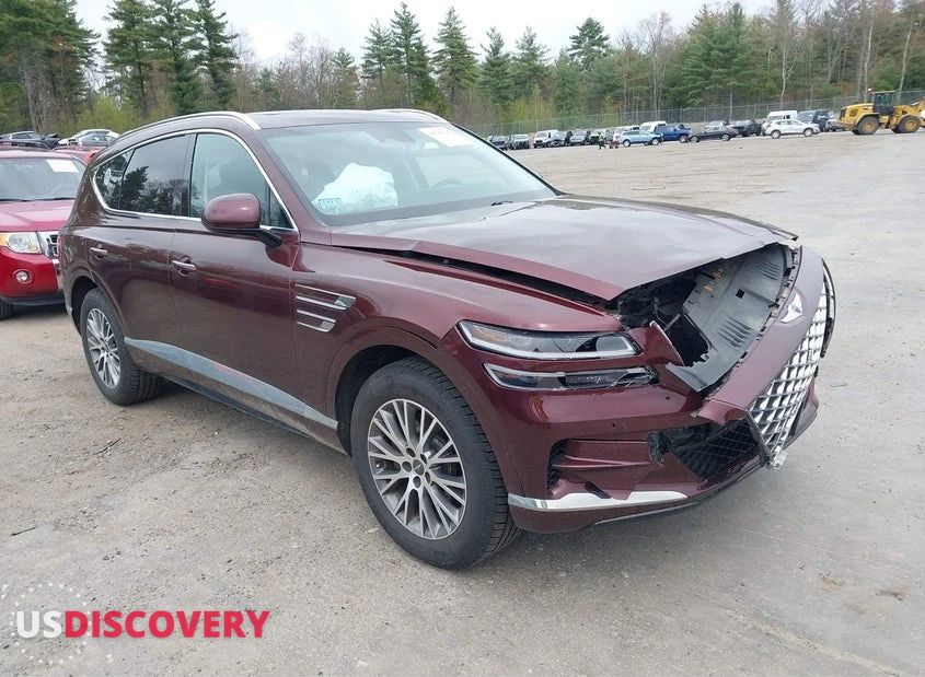 2021 Genesis GV80 — Right Front — aukcja IAAI ma - templeton - 1