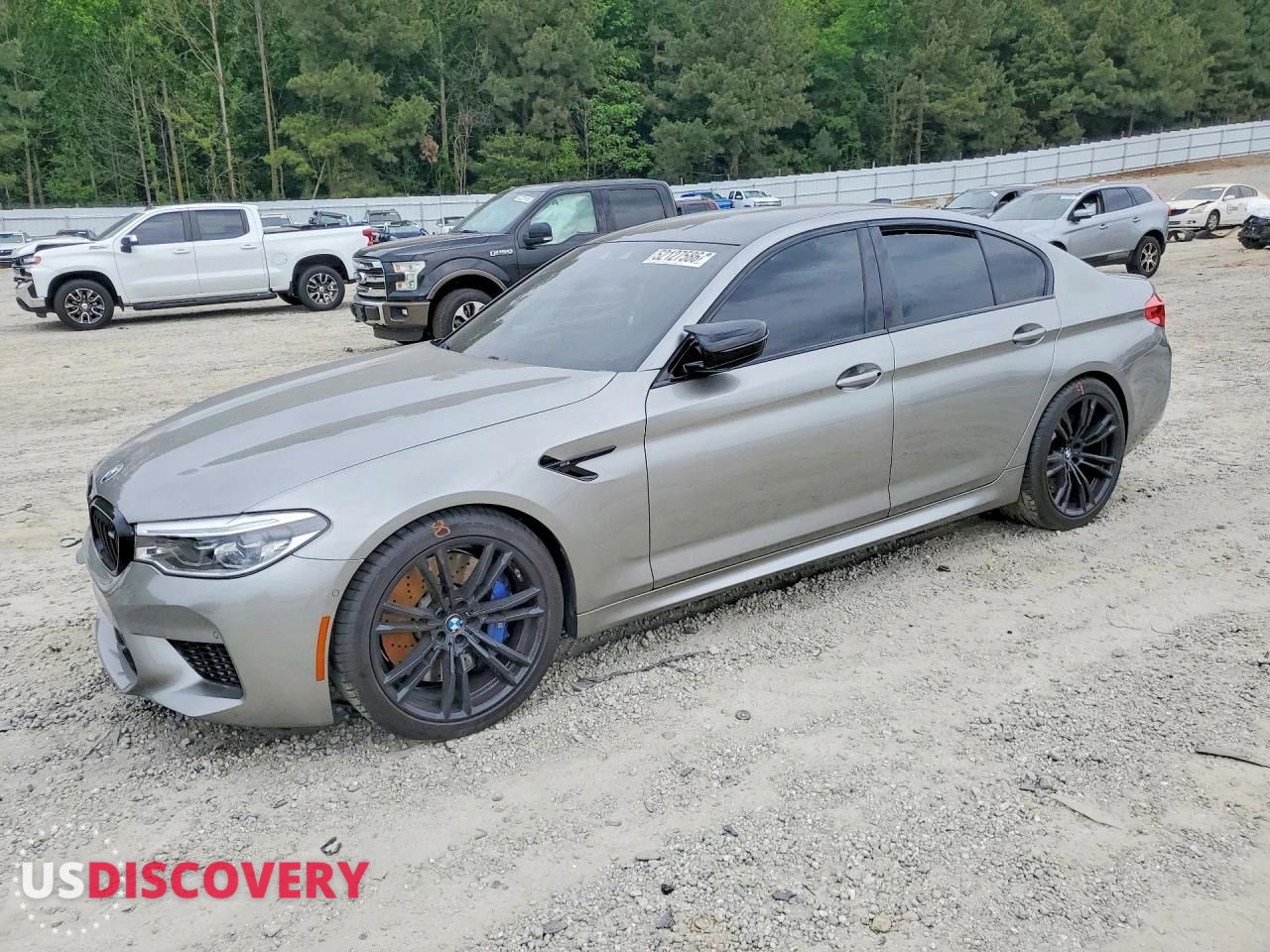 2020 BMW M5 — Side — aukcja Copart ga - atlanta north - 1
