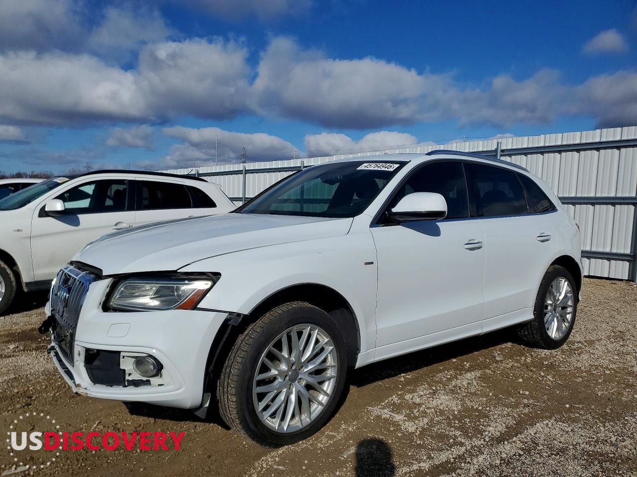 2017 Audi Q5 — Front End — aukcja Copart ia - cedar rapids - 1
