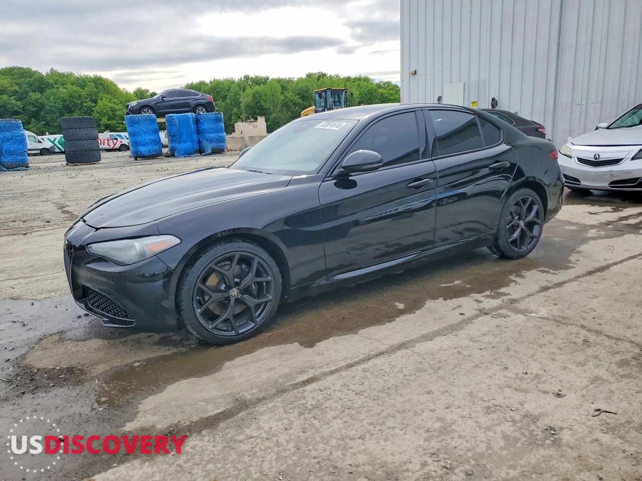 2020 Alfa Romeo Giulia — Front End — aukcja Copart nj - trenton - 1
