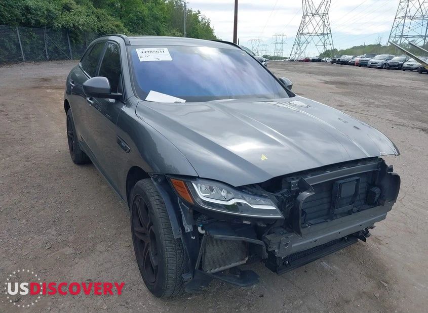 2018 Jaguar F-Pace — Front End — aukcja IAAI pa - bridgeport - 1
