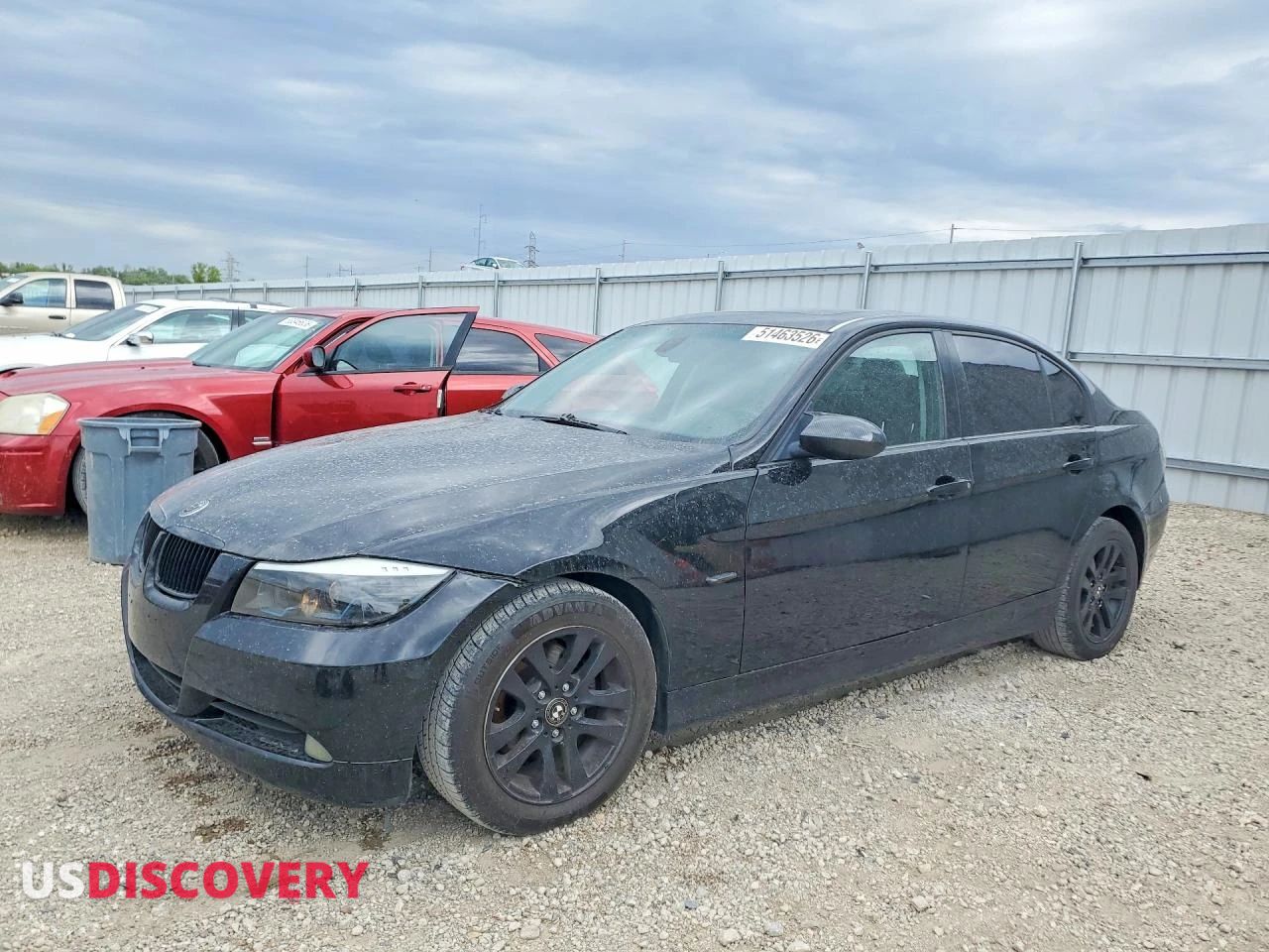2007 BMW 3er — Hail — aukcja Copart ia - cedar rapids - 1