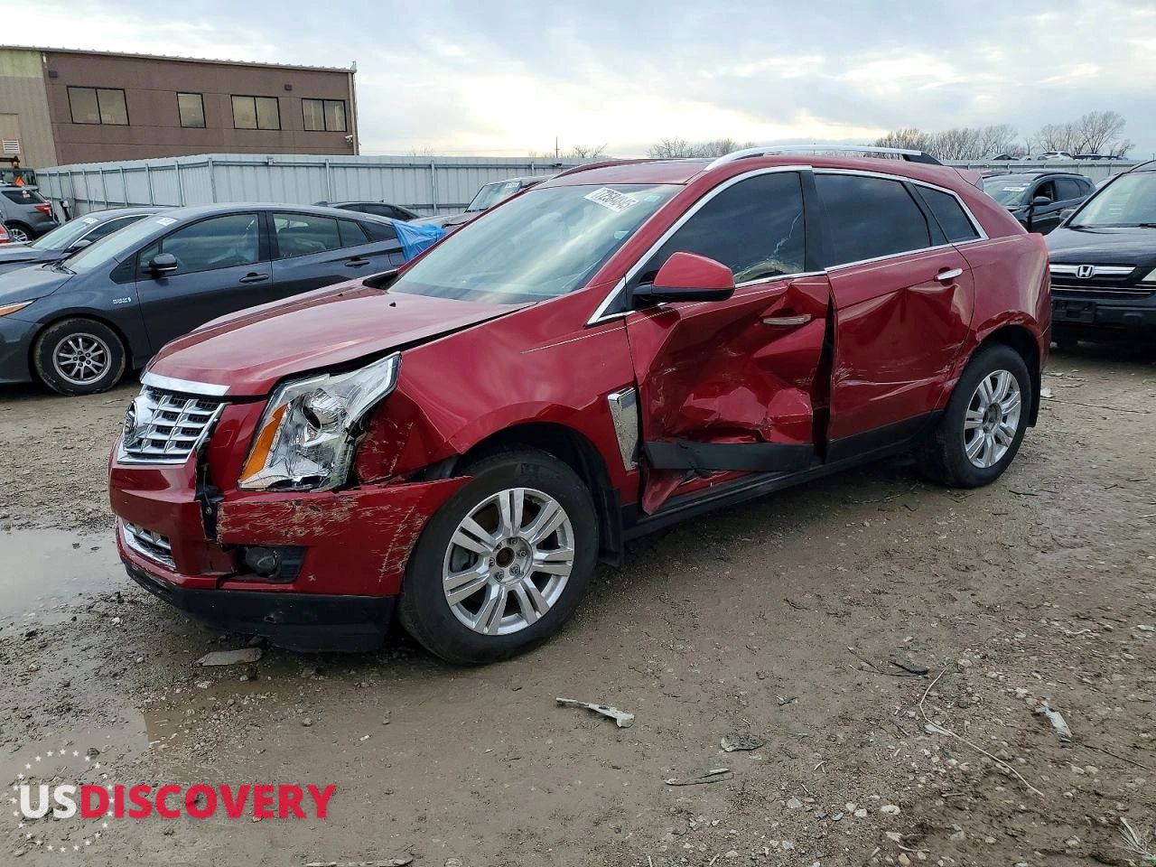 2013 Cadillac SRX — Side — aukcja Copart ks - kansas city - 1