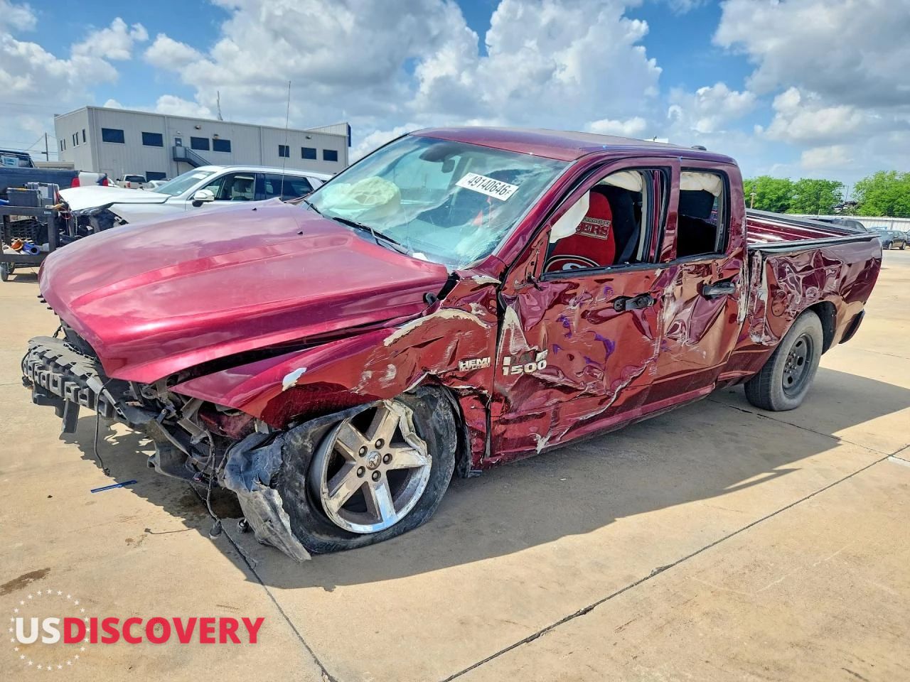 2018 RAM 1500 — Front End — auction Copart tx - dallas - 1