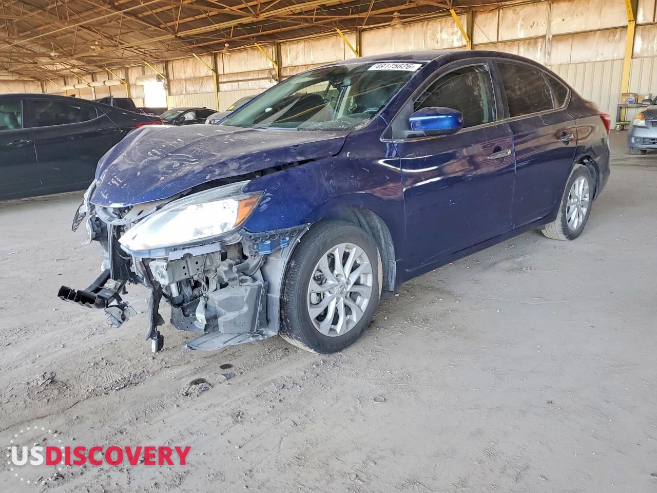 2019 Nissan Sentra — Front End — auction Copart az - phoenix - 1