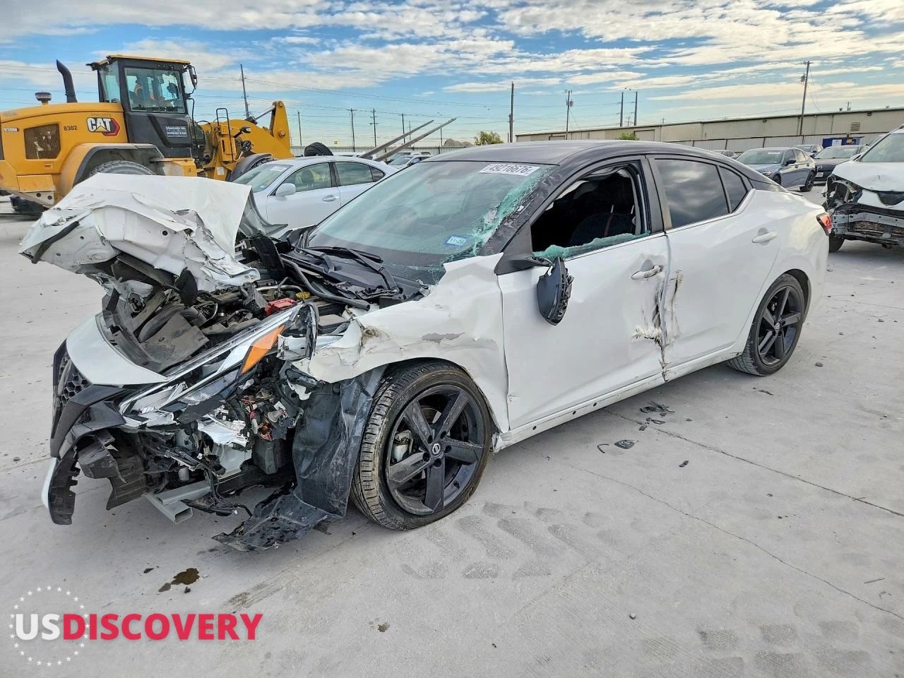 2023 Nissan Sentra — Front End — auction Copart tx - ft. worth - 1