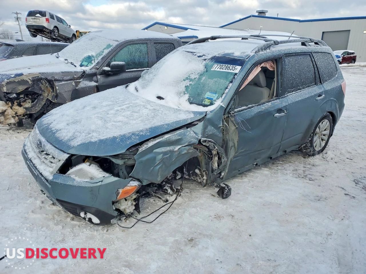 2012 Subaru Forester — Front End — aukcja Copart ny - syracuse - 1