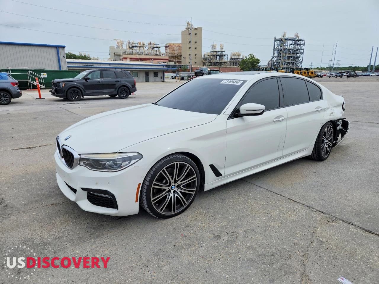 2017 BMW 5er — Rear End — aukcja Copart la - new orleans - 1