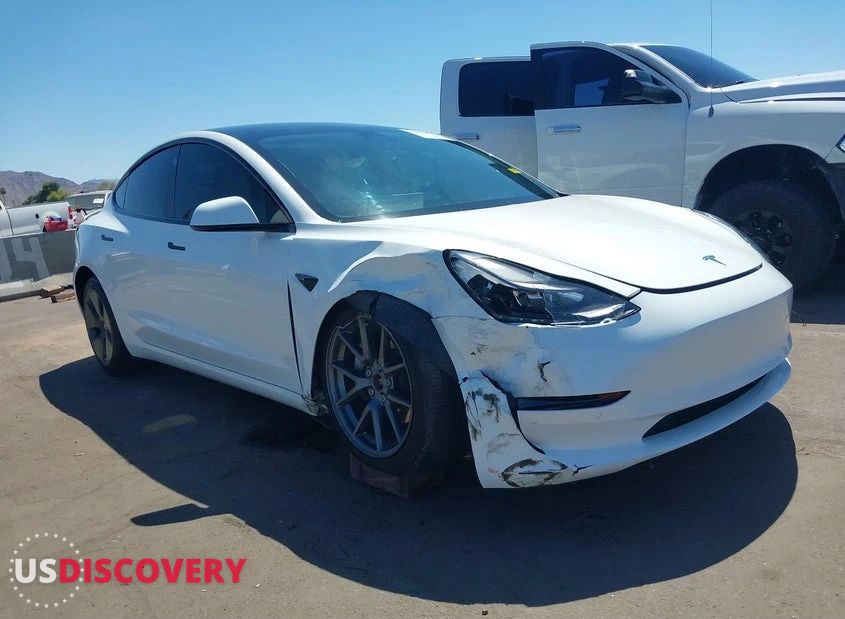 2021 Tesla Model 3 — Right Front — aukcja IAAI ca - phoenix - 1