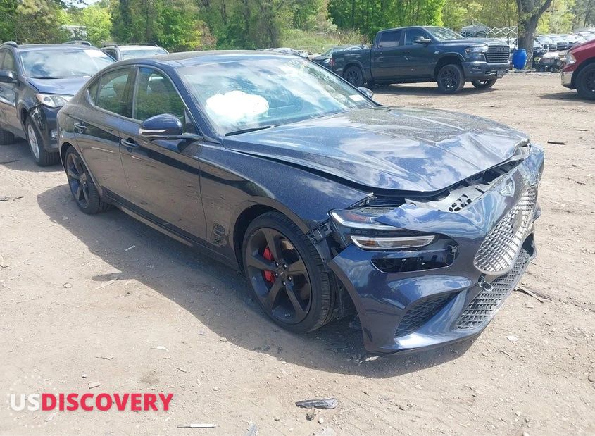 2026 Genesis G70 — Front End — aukcja IAAI iaa - long island - rice court yard 21 rice ct medford, ny, 11763 631-207-3477 - 1