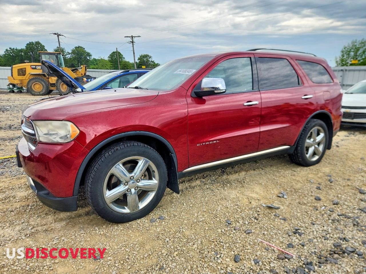 2013 Dodge Durango — Hail — auction Copart seymour sublot, 306 cobblestone drive, seymour mo 65746 - 1