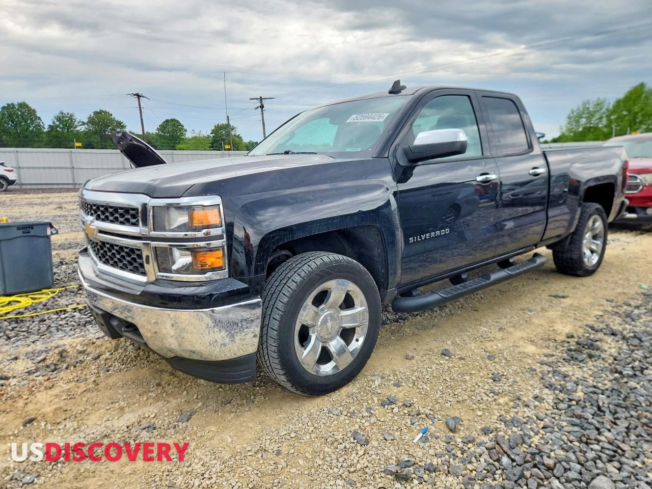 2015 Chevrolet Silverado — Hail — auction Copart seymour sublot, 306 cobblestone drive, seymour mo 65746 - 1