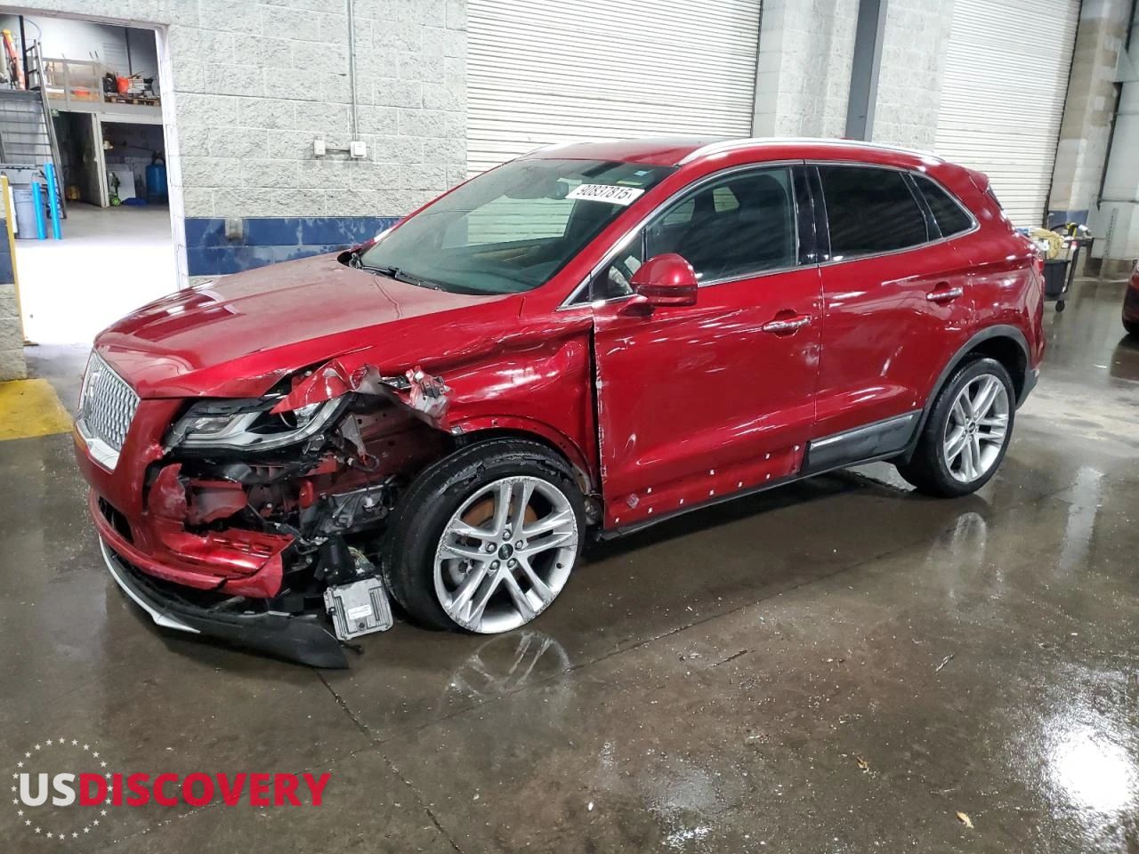 2019 Lincoln MKZ — Front End — aukcja Copart mn - minneapolis north - 1