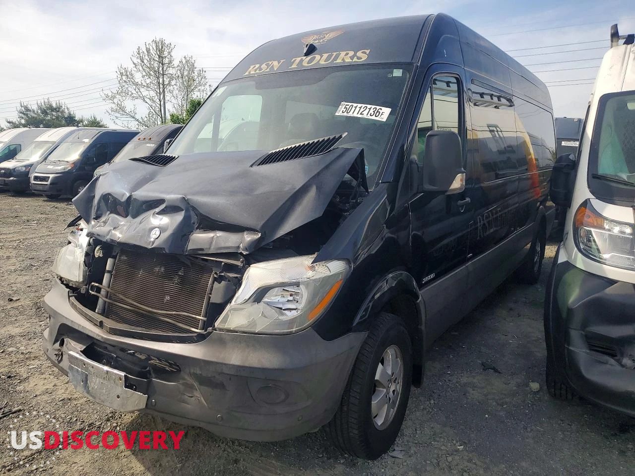 2015 Mercedes-Benz Sprinter — Front End — aukcja Copart dc - washington dc - 1