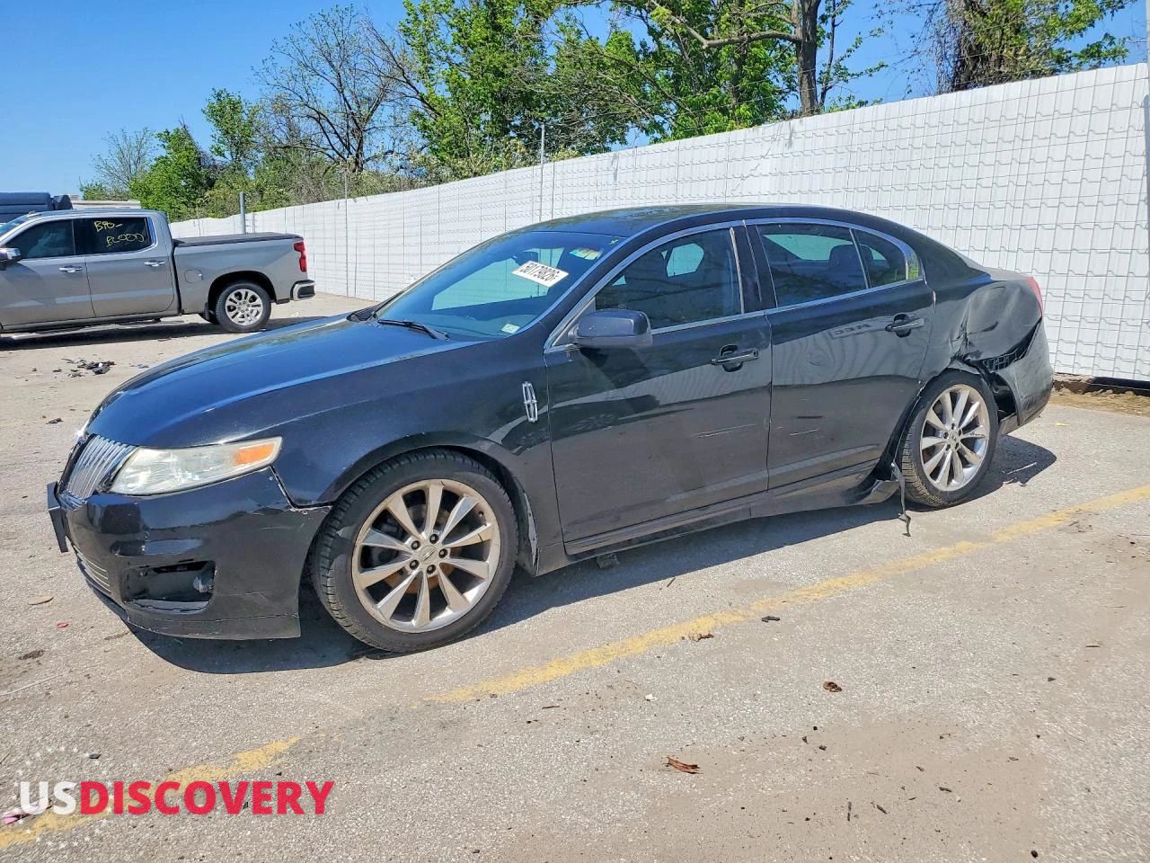 2011 Lincoln MKS — Rear End — aukcja Copart mo - st. louis - 1