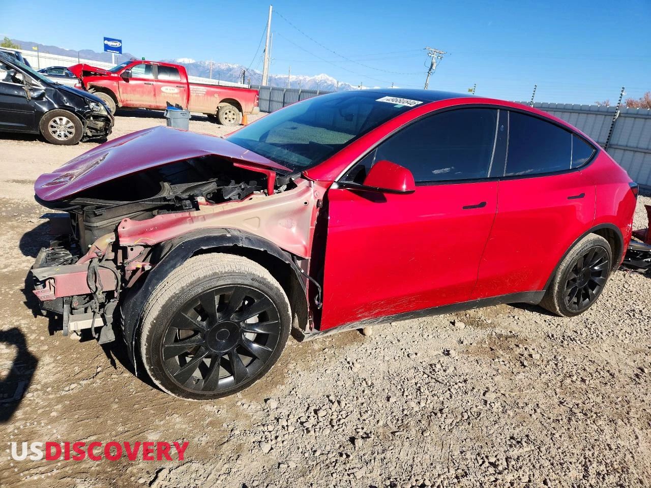 2023 Tesla Model Y — Front End — aukcja Copart ut - salt lake city - 1