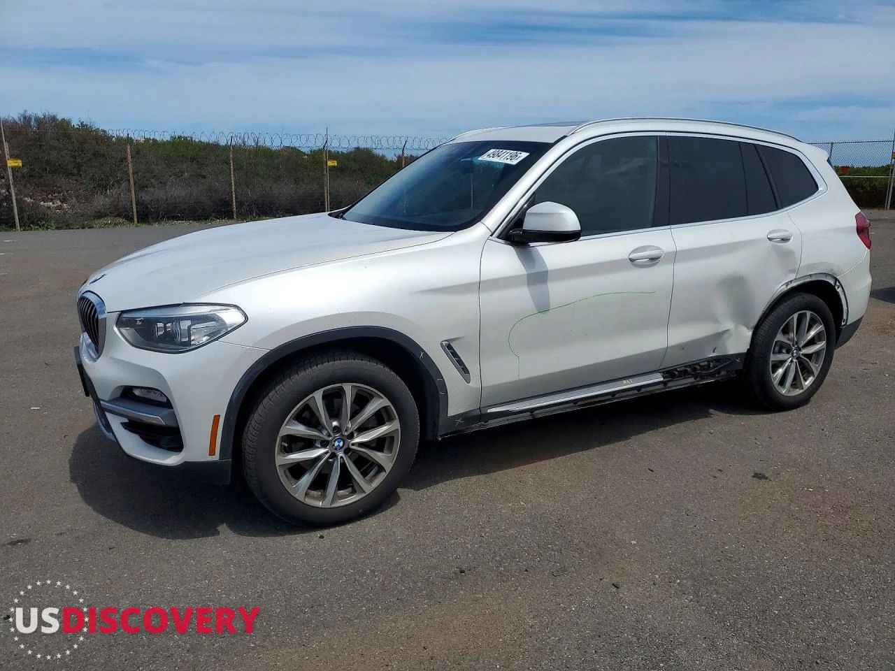 2019 BMW X3 — Side — aukcja Copart hanua sublot, 918 hanua street, kapolei hi 96707 - 1