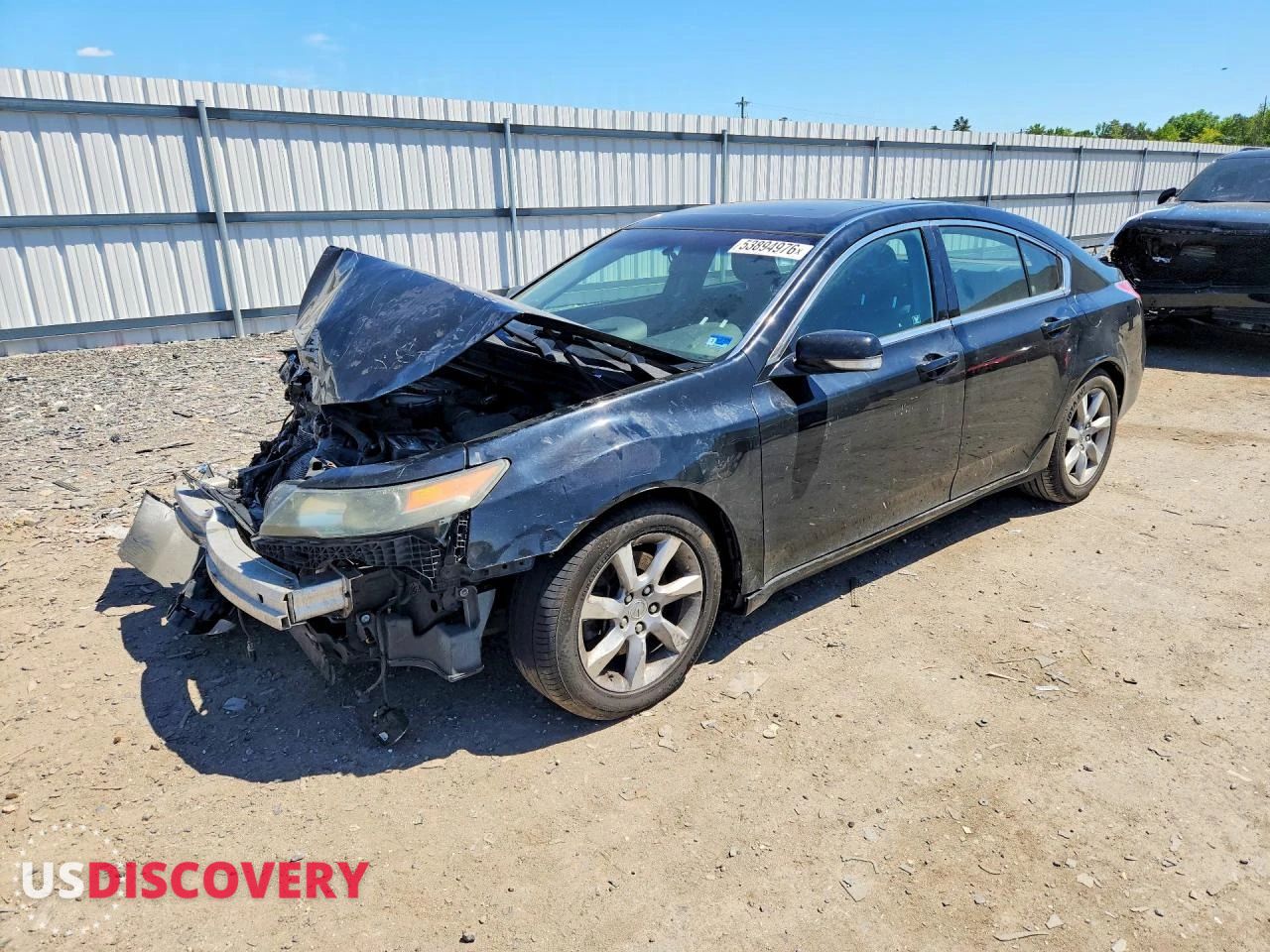 2012 Acura TL — Front End — aukcja Copart va - fredericksburg - 1