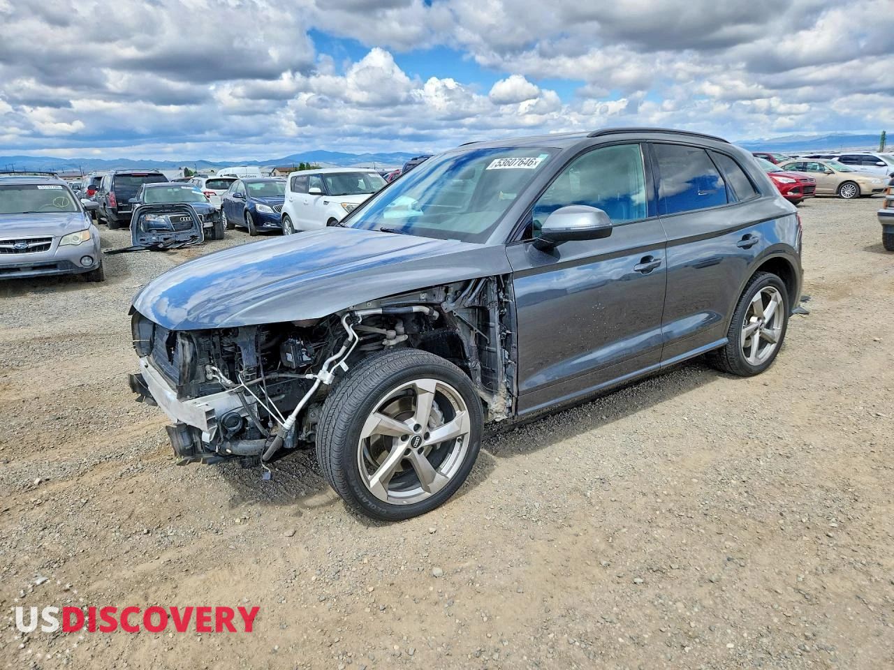 2020 Audi Q5 — Front End — aukcja Copart mt - helena - 1