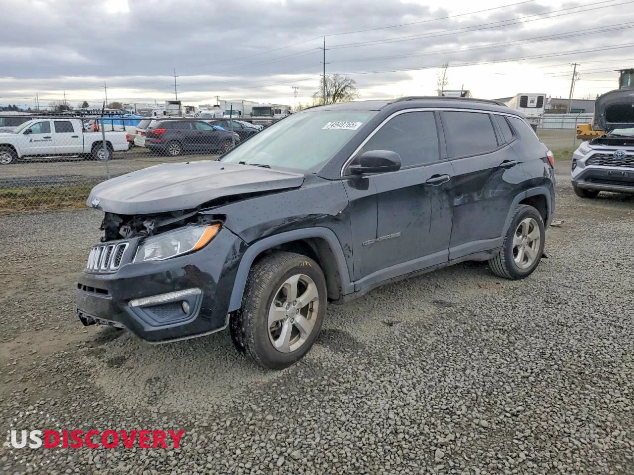 2018 Jeep Compass — Front End — aukcja Copart or - eugene - 1