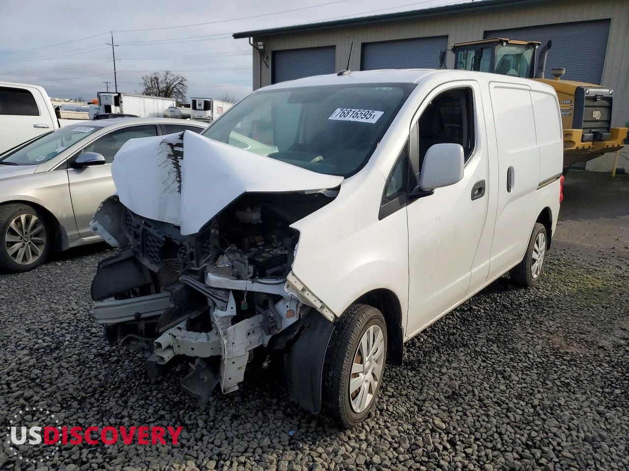 2017 Nissan NV200 — Front End — aukcja Copart or - eugene - 1