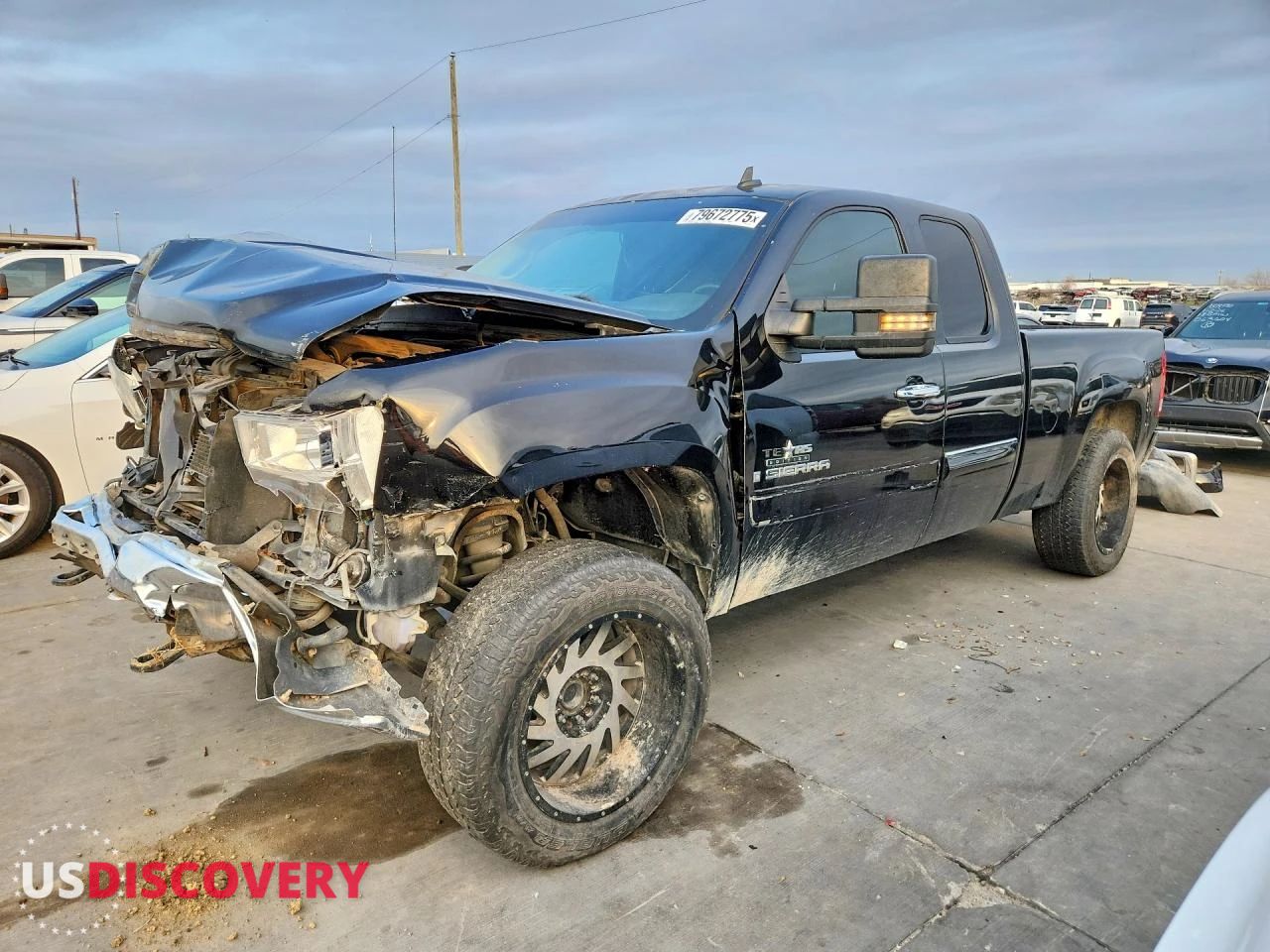 2009 GMC Sierra — Front End — auction Copart tx - dallas - 1
