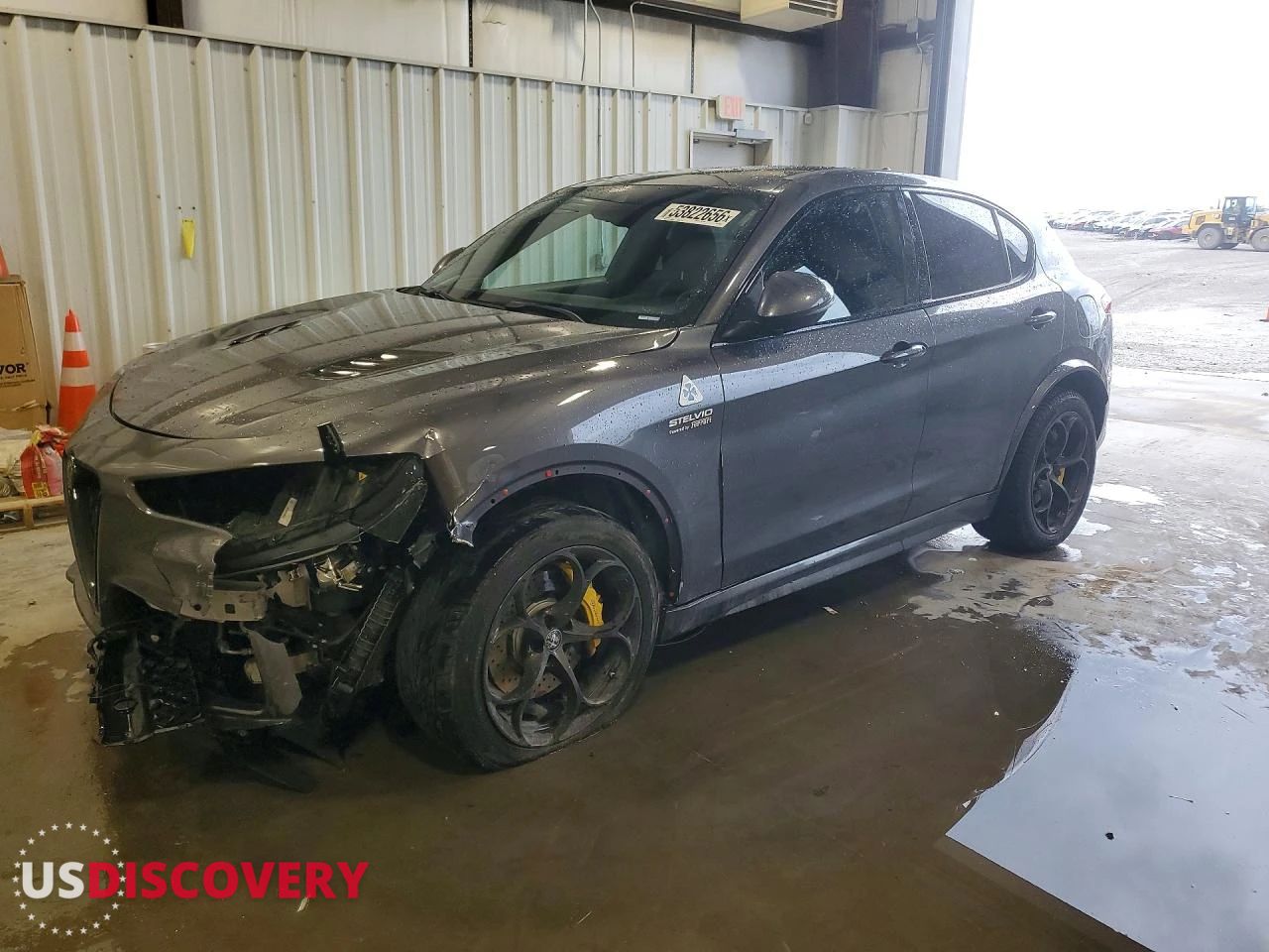 2018 Alfa Romeo Stelvio — Front End — aukcja Copart ky - earlington - 1