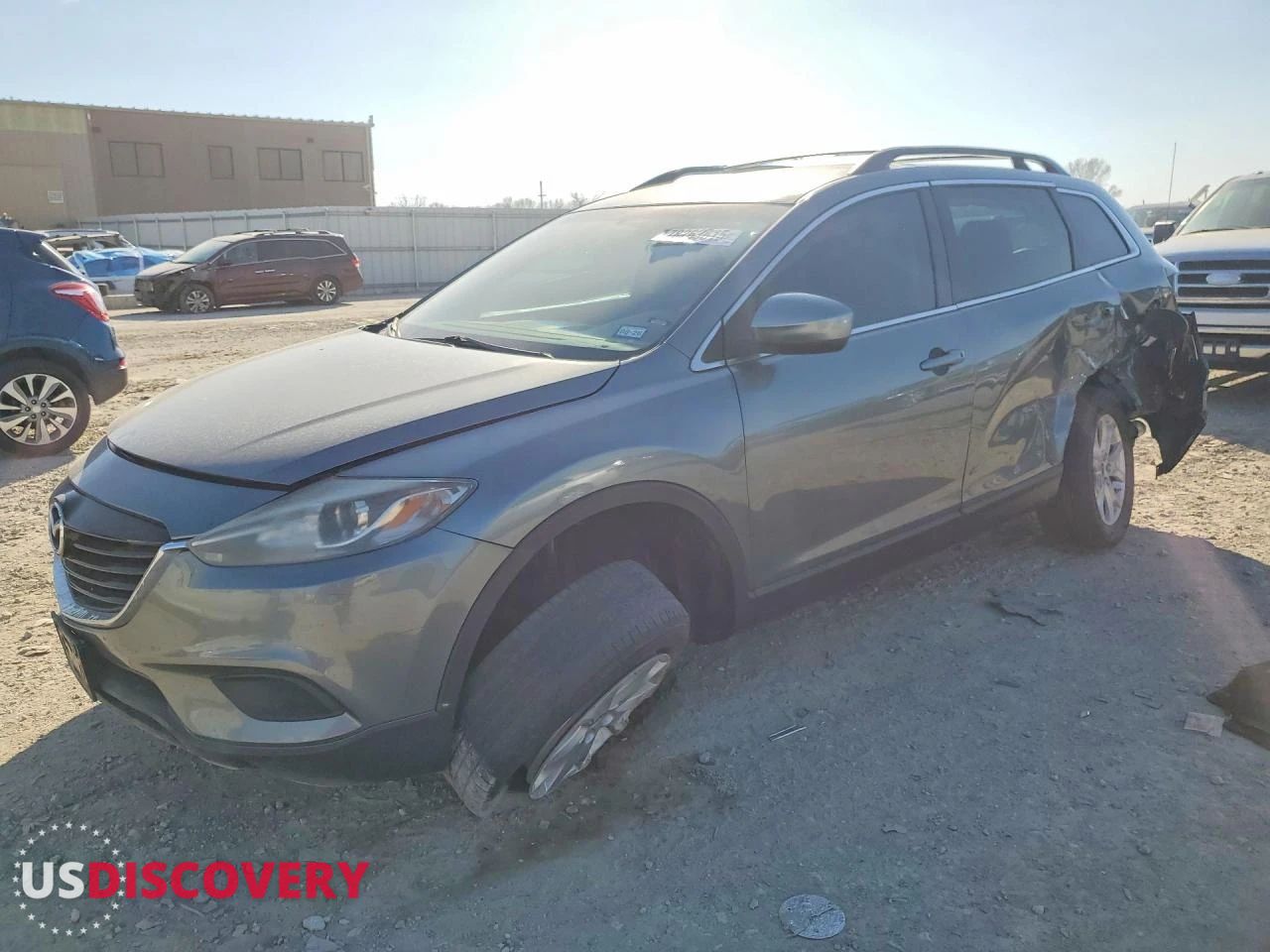 2013 Mazda CX-9 — Rear End — aukcja Copart ks - kansas city - 1
