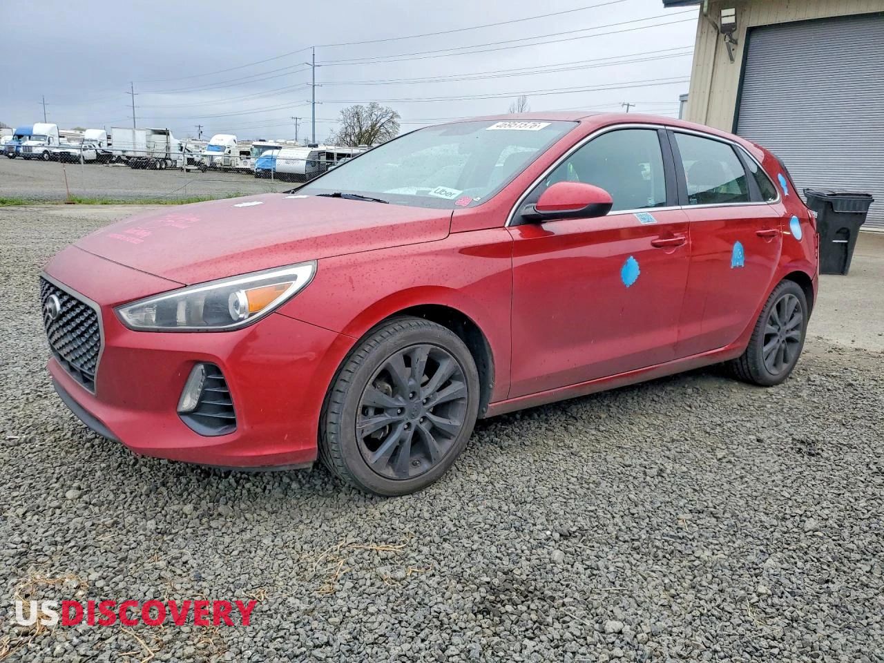 2018 Hyundai Elantra — Rear End — aukcja Copart or - eugene - 1