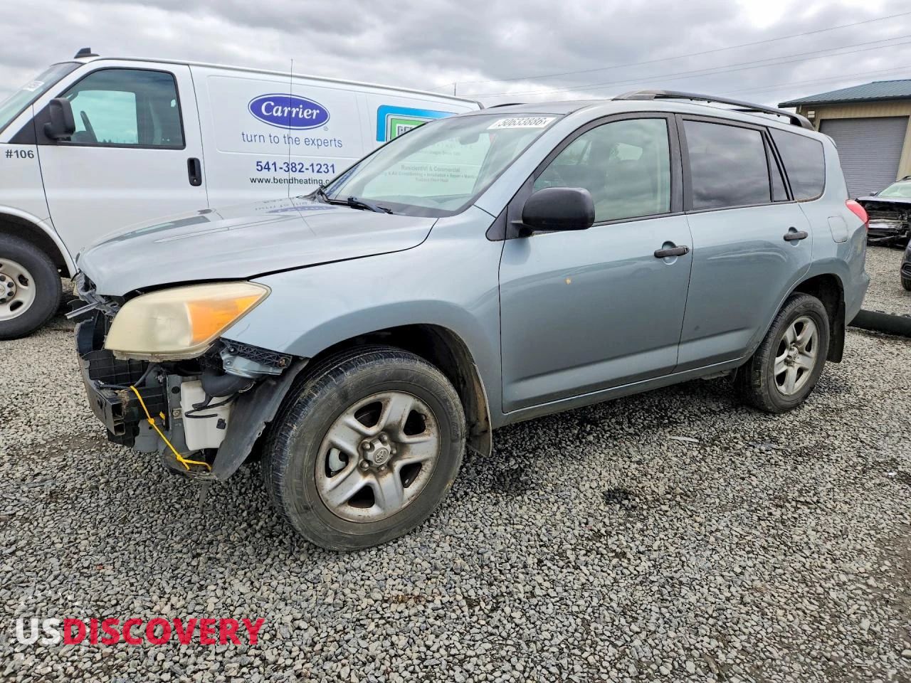 2007 Toyota RAV 4 — Front End — aukcja Copart or - eugene - 1