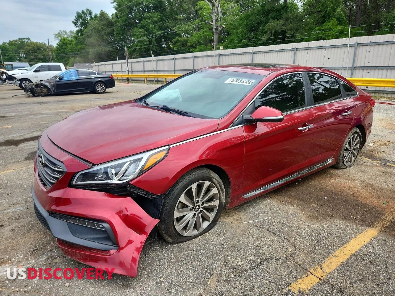 2016 Hyundai Sonata — Front End — aukcja Copart al - mobile - 1