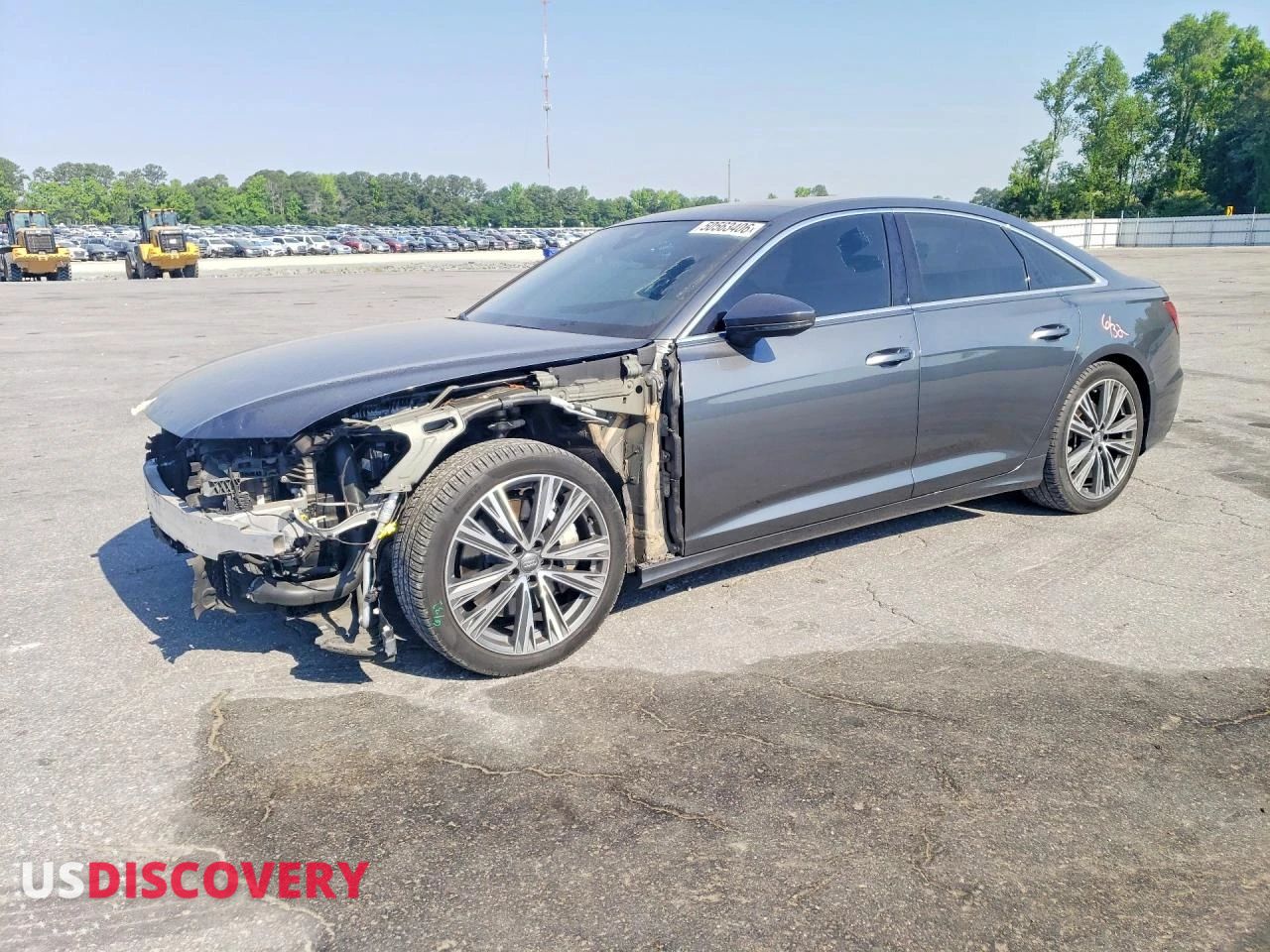 2020 Audi A6 — Front End — auction Copart nc - raleigh - 1