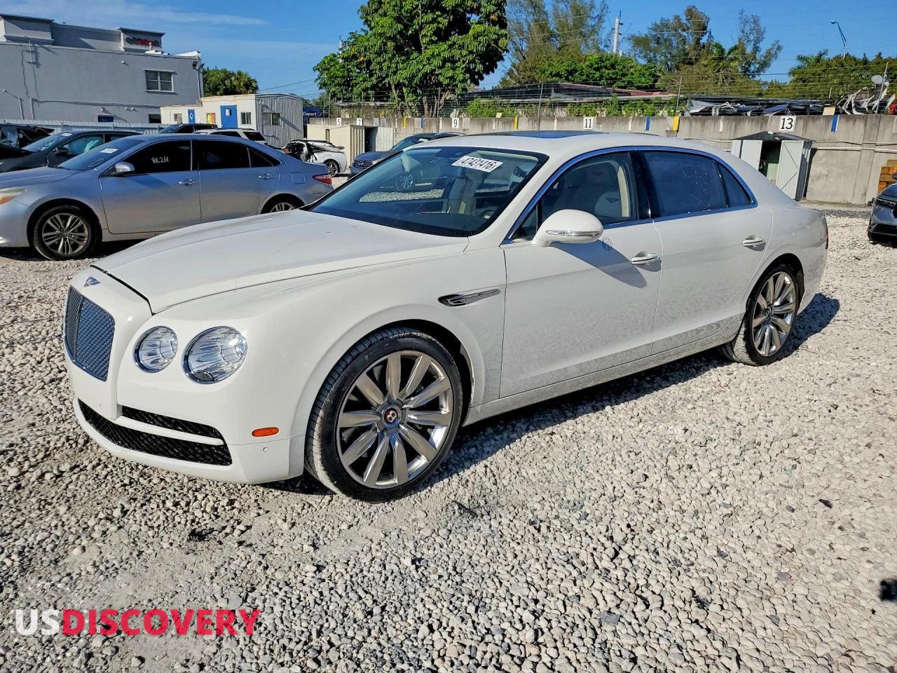 2018 Bentley Flying Spur — Side — aukcja Copart fl - miami north - 1