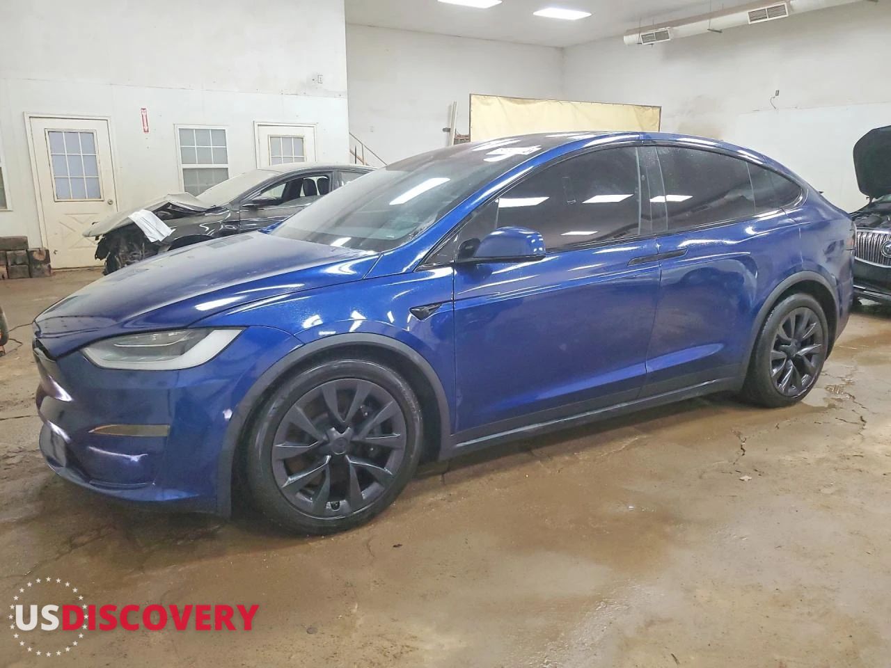 2022 Tesla Model X — Rear End — aukcja Copart mi - flint - 1